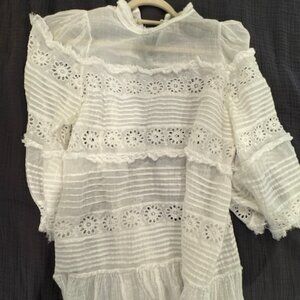 Free People White Stunning Cover Up